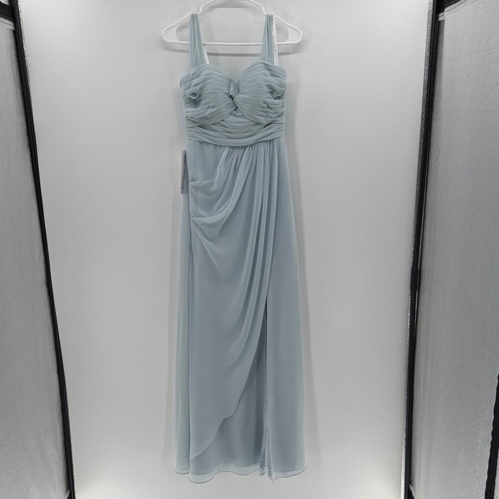 Azazie Women's Bridesmaid Millie Dress - Mist - A0 - New with tags